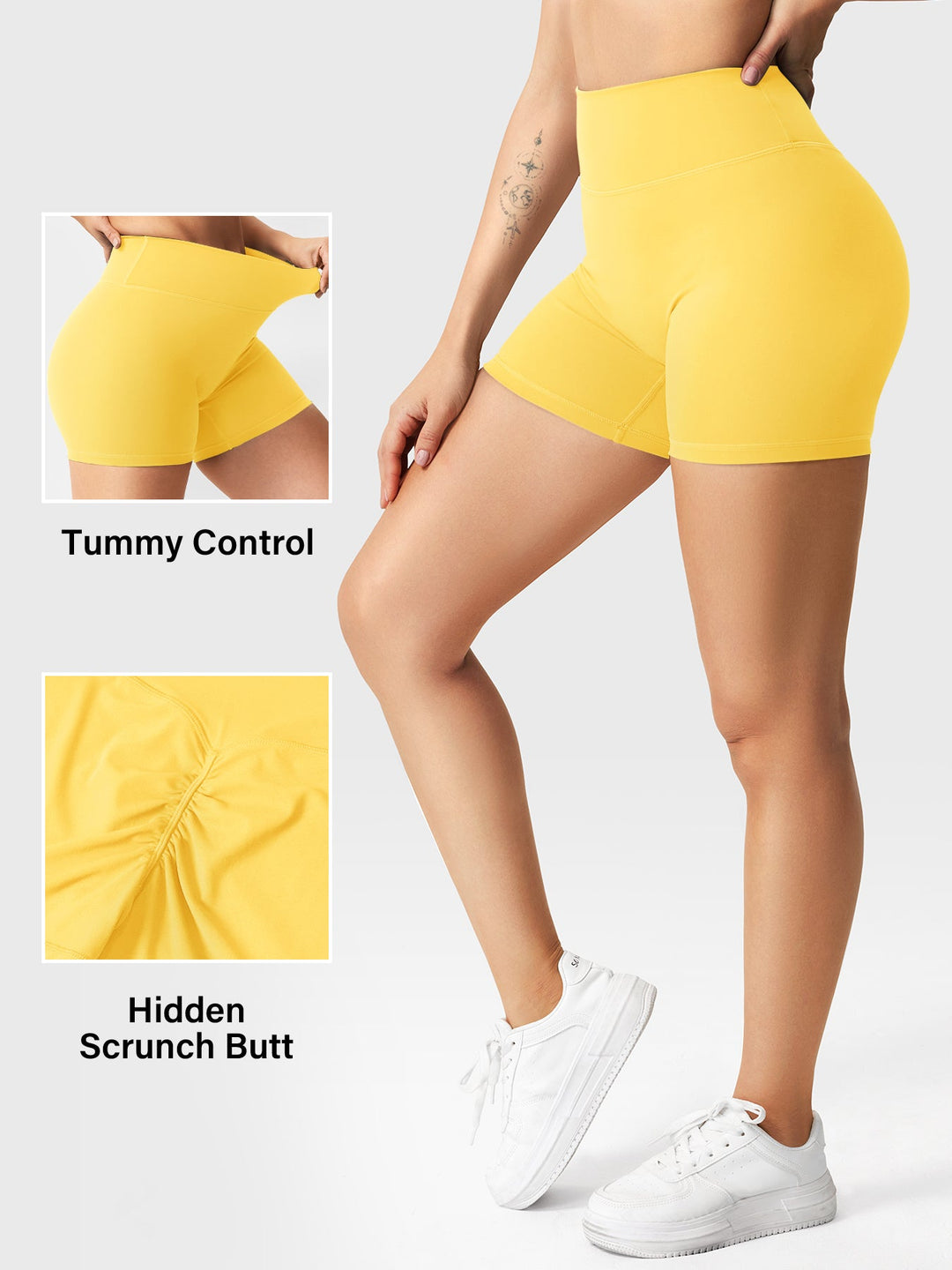SF Craze 4.5" Scrunch Shorts
