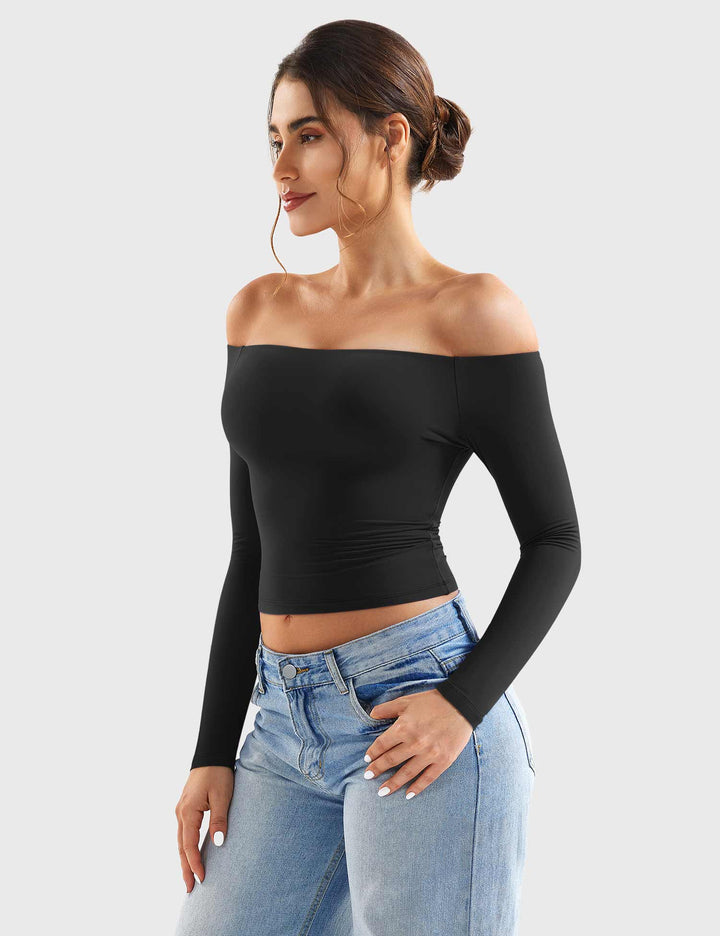 SF Luzlie Off Shoulder Top
