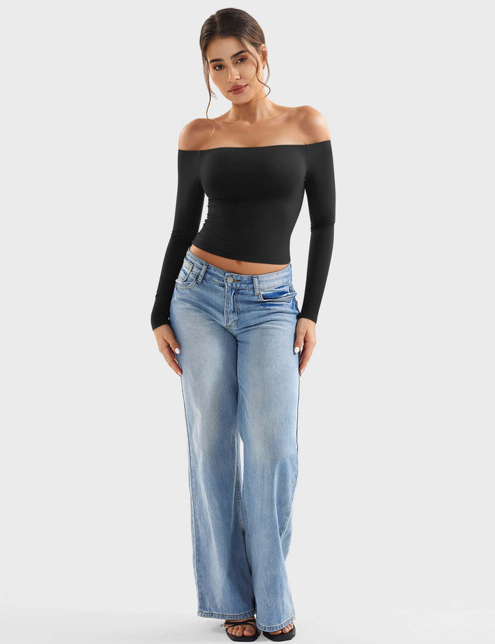 SF Luzlie Off Shoulder Top