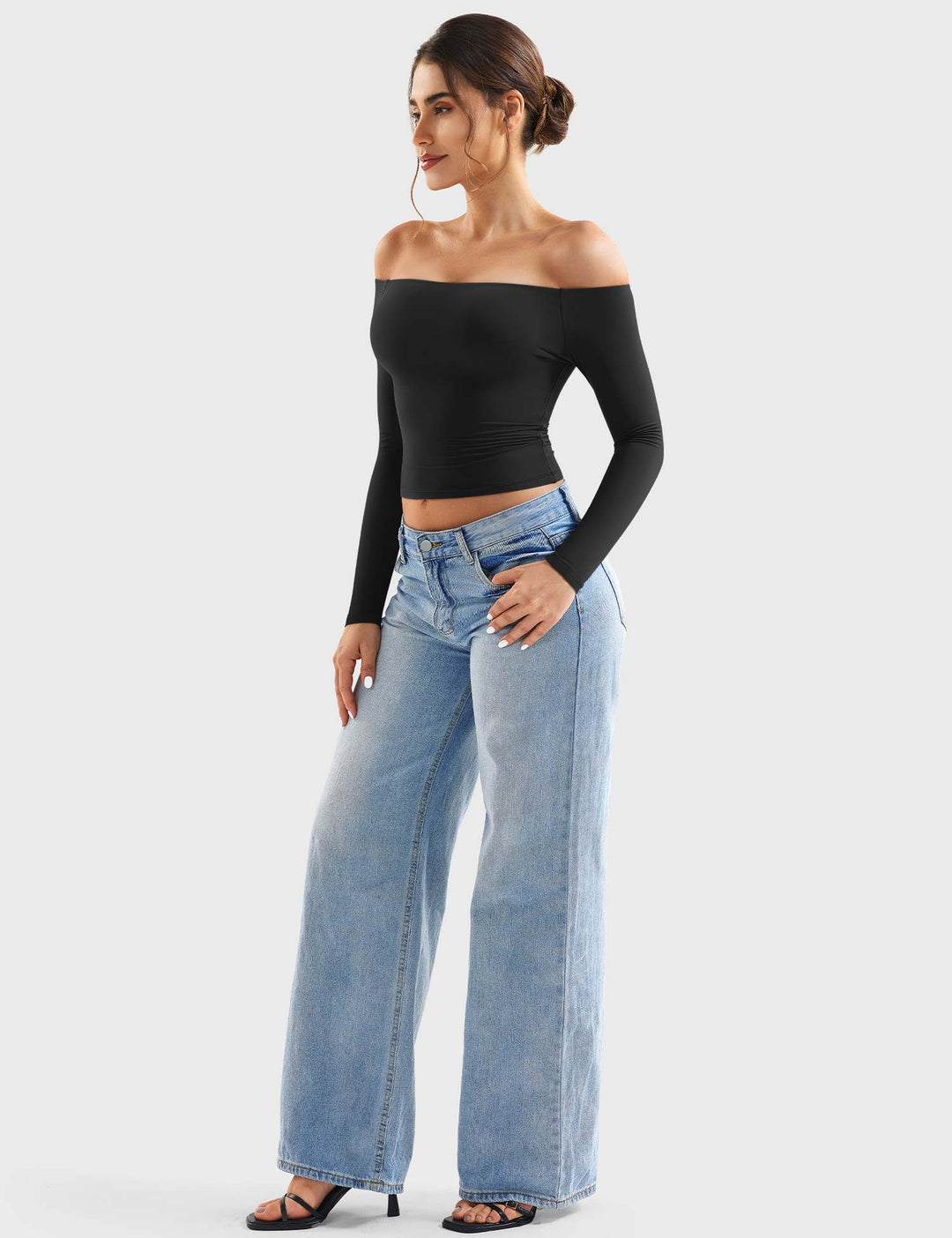 SF Luzlie Off Shoulder Top