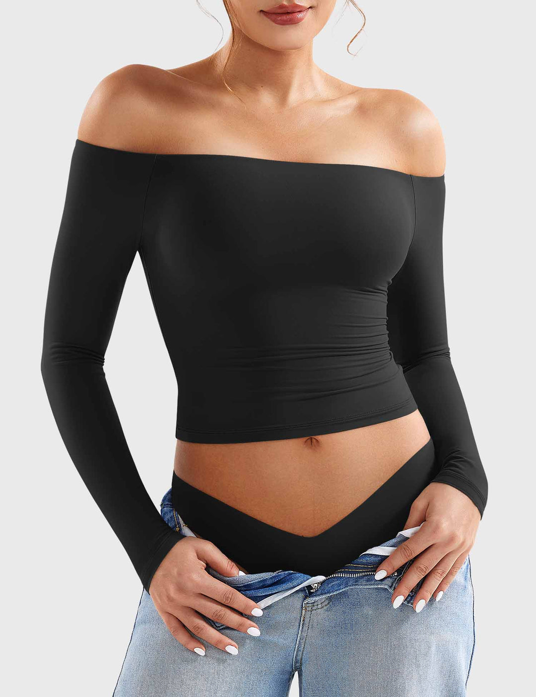 SF Luzlie Off Shoulder Top