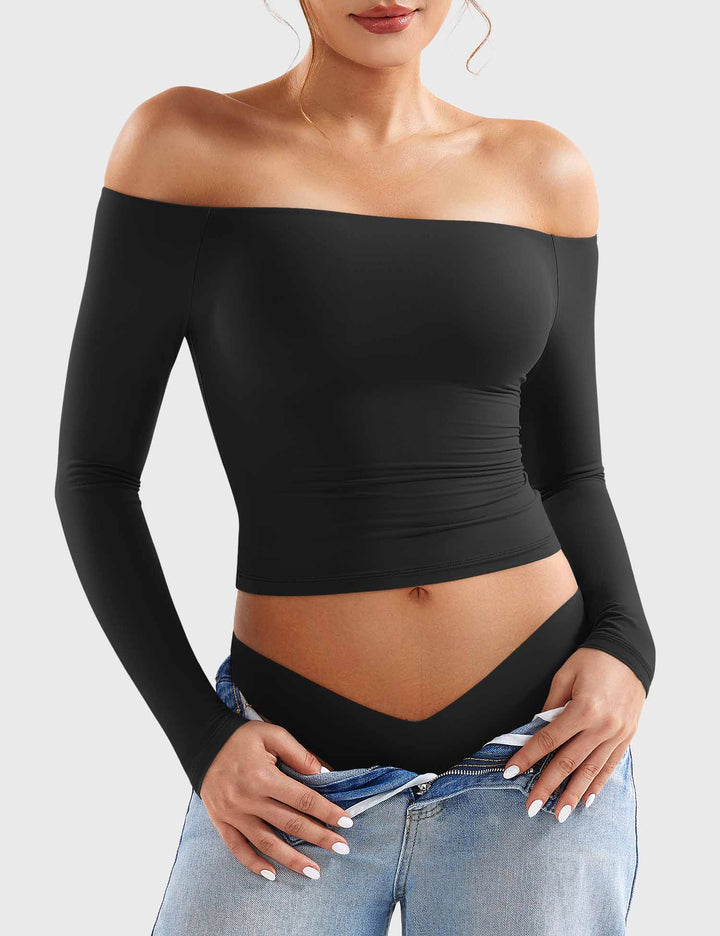 SF Luzlie Off Shoulder Top