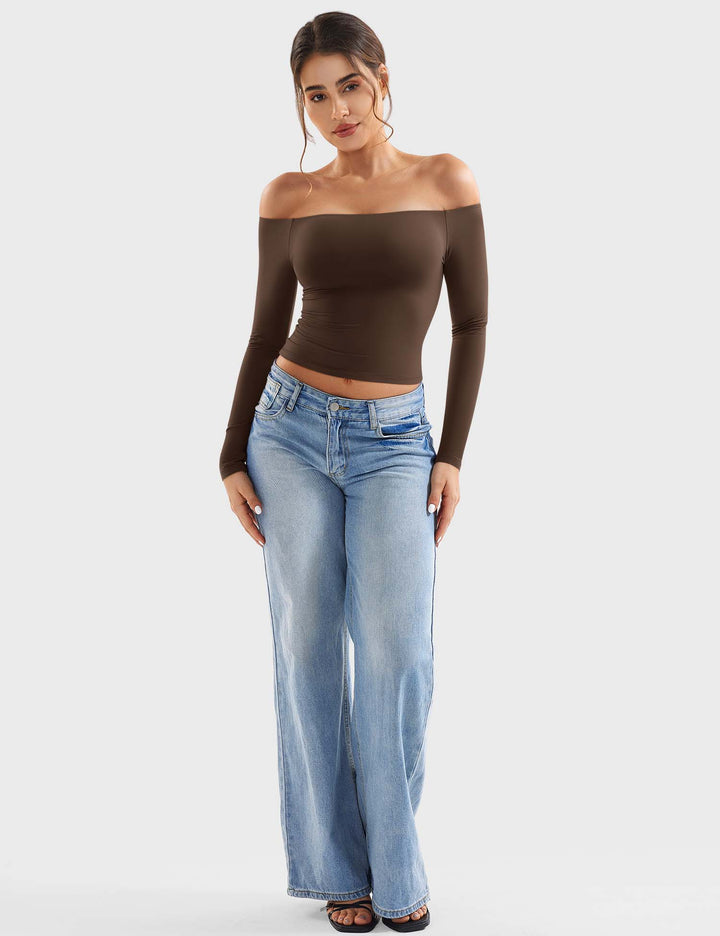 SF Luzlie Off Shoulder Top