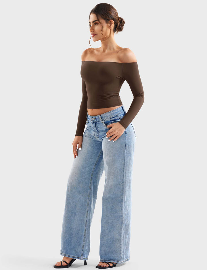 SF Luzlie Off Shoulder Top