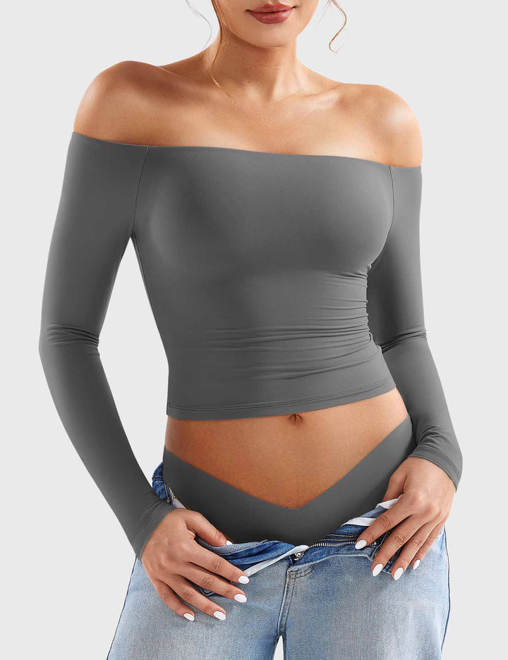SF Luzlie Off Shoulder Top