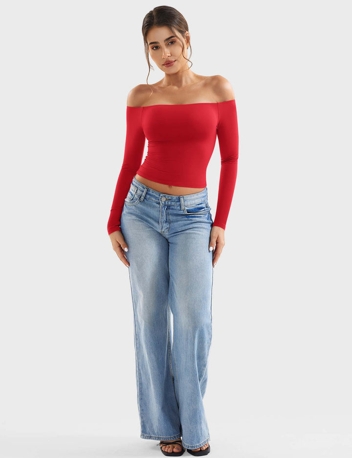 SF Luzlie Off Shoulder Top