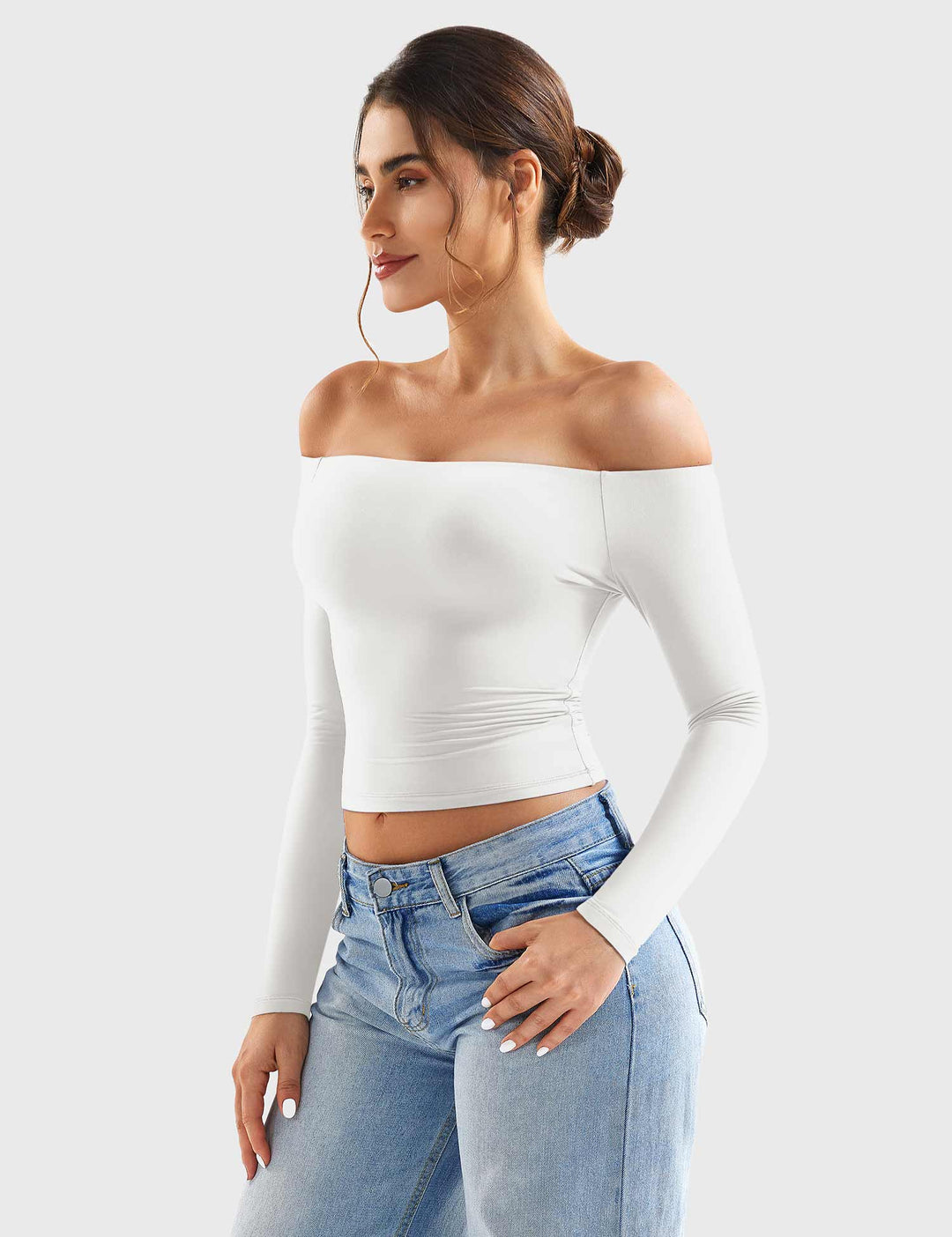 SF Luzlie Off Shoulder Top