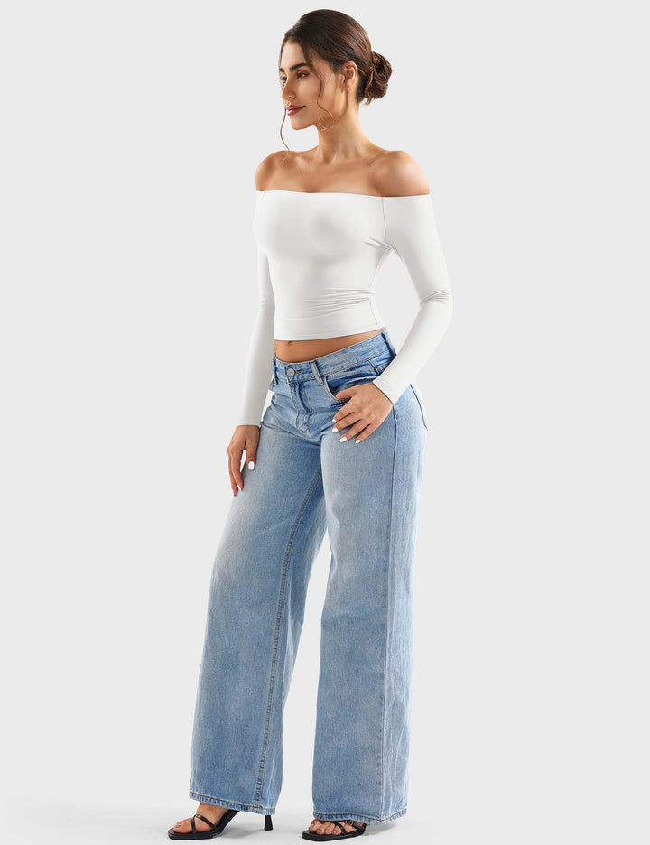 SF Luzlie Off Shoulder Top