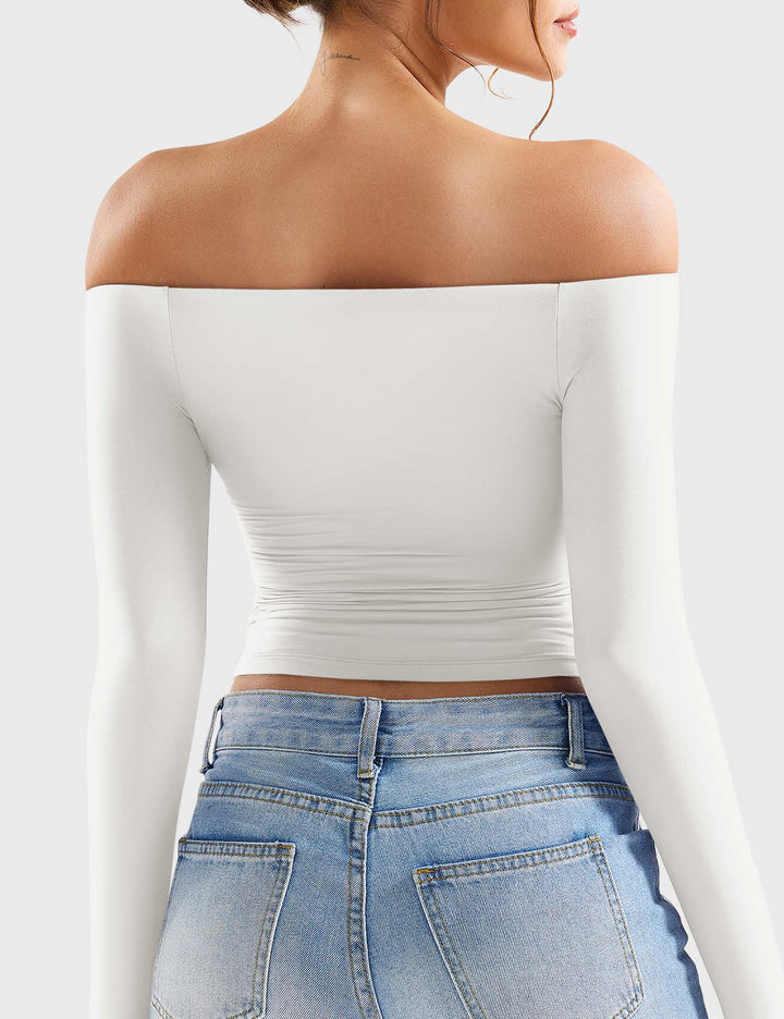 SF Luzlie Off Shoulder Top